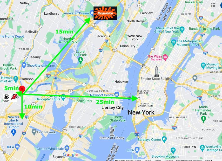 Best Room To Visit Nyc-Subway Access Ньюарк Экстерьер фото